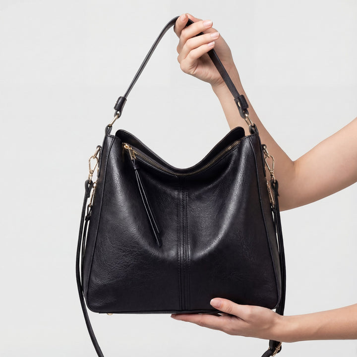 Claire Mode | Borsa hobo donna in pelle fine
