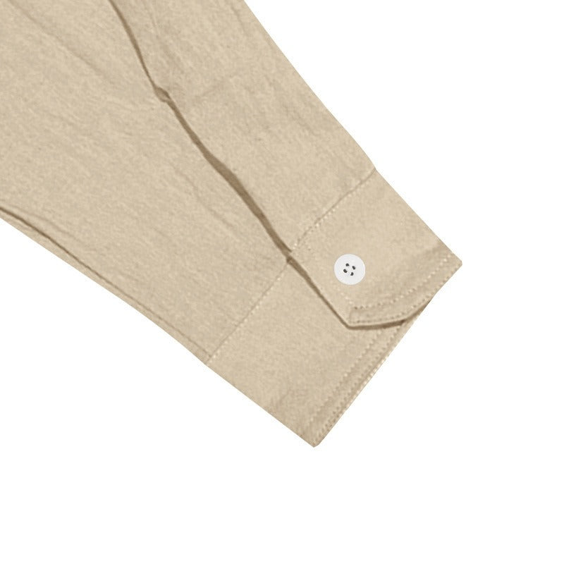Completo Uomo Due Pezzi in Lino – Camicia Traspirante e Pantaloni con Coulisse
