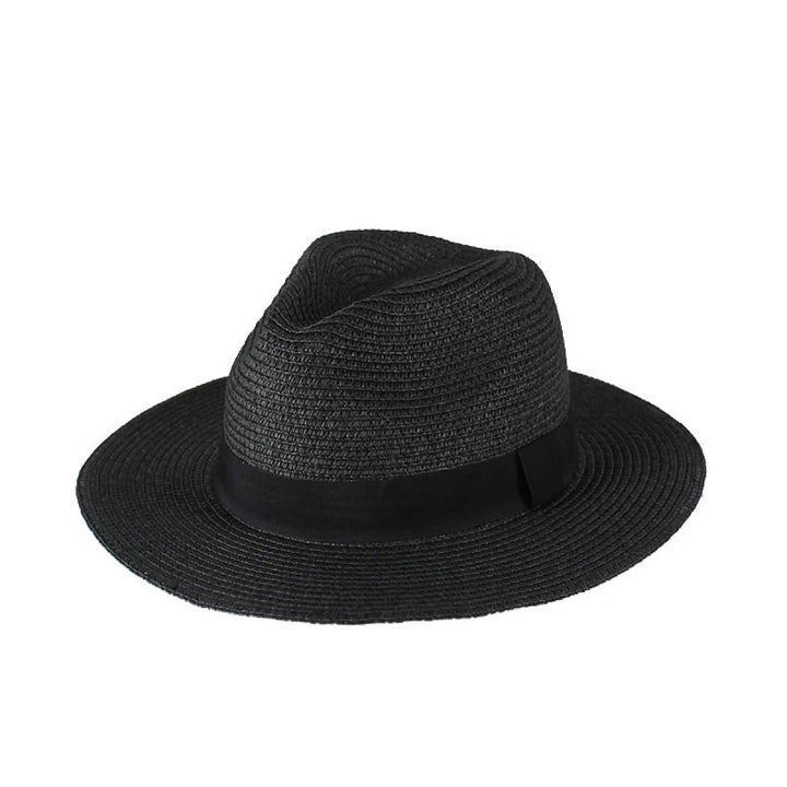 Unisex Sonnenhut mit breiter Krempe – leichter Strohhut Panama