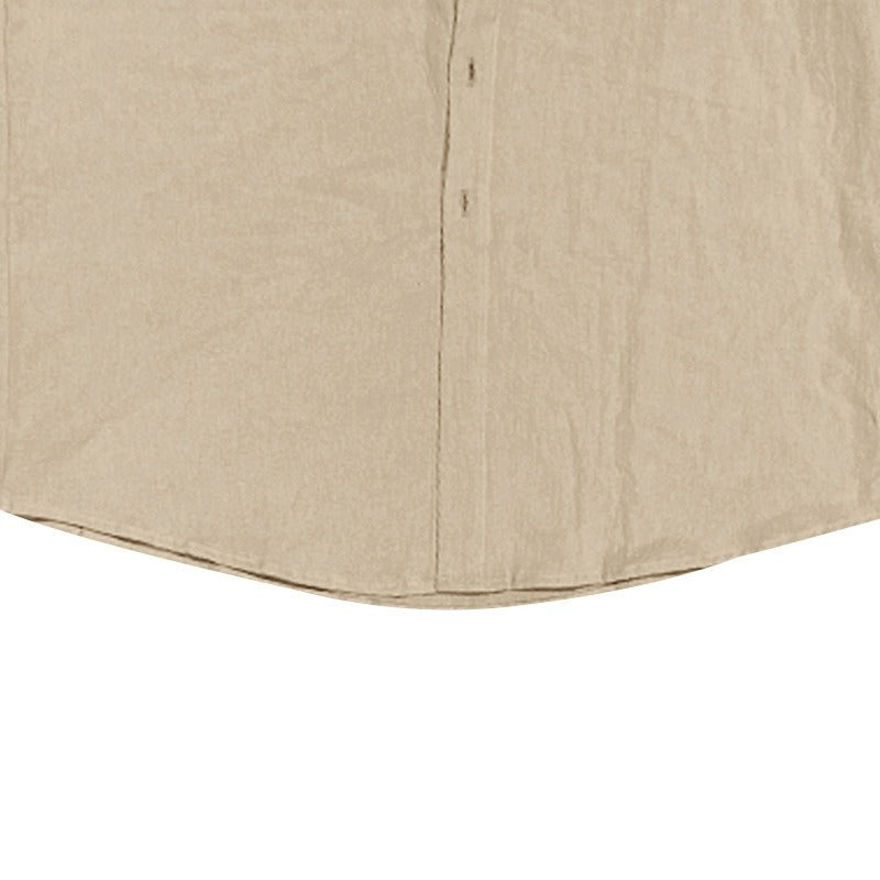 Completo Uomo Due Pezzi in Lino – Camicia Traspirante e Pantaloni con Coulisse