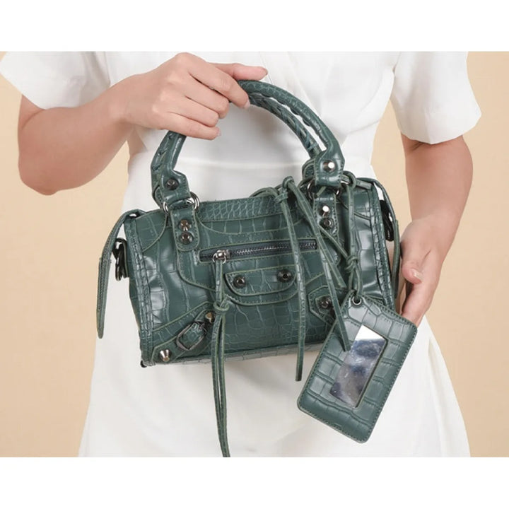 Sac à Main Femme Grande Capacité – Matière Gaufrée Texturée