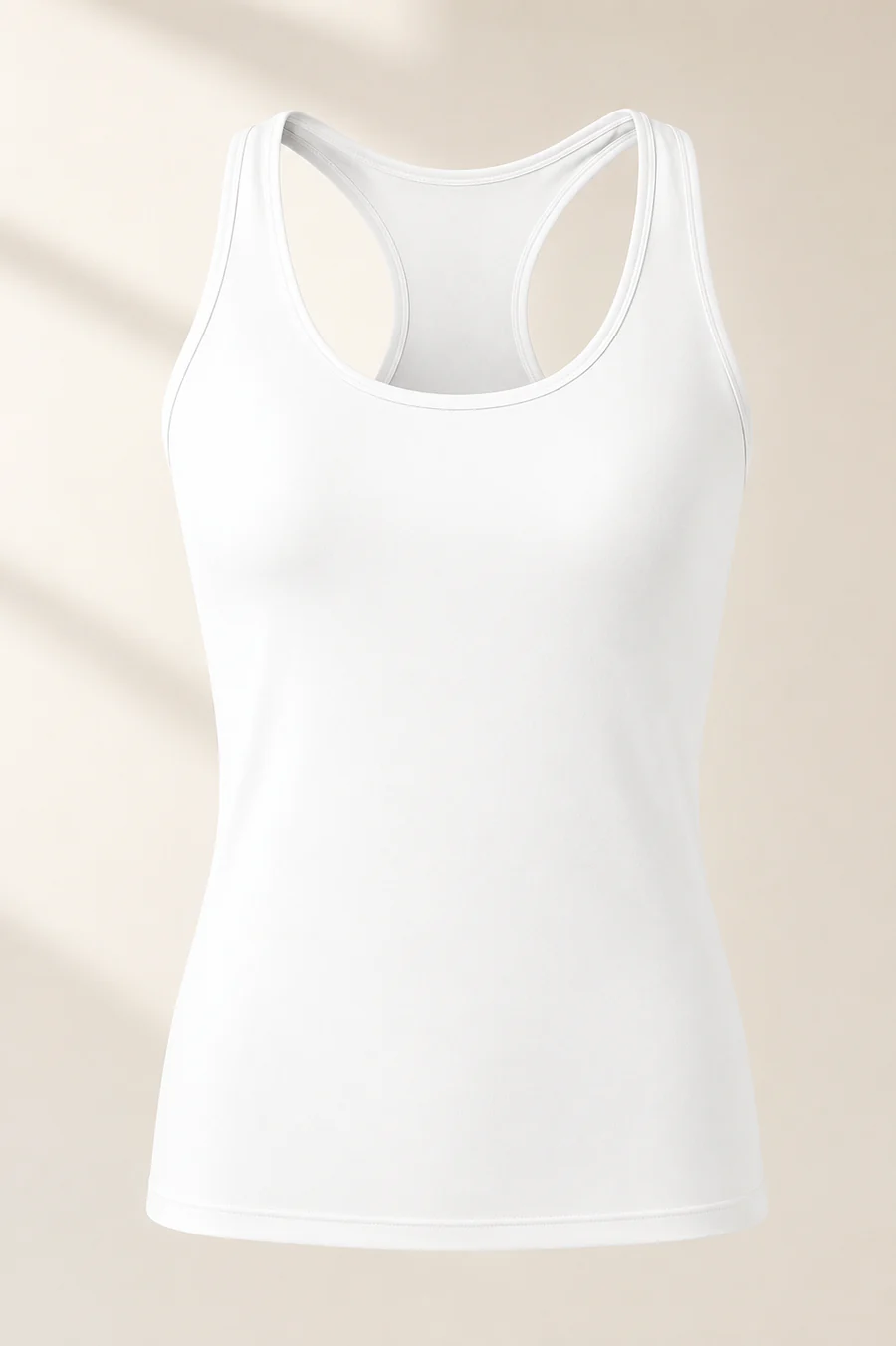 Canotta Donna Stretch – Schiena a Nuotatore e Scollo Rotondo