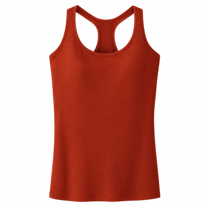 Canotta Donna Stretch – Schiena a Nuotatore e Scollo Rotondo