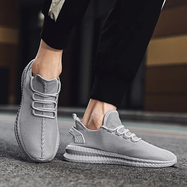 Men's Breathable Mesh Sneakers – Lightweight EVA Sole