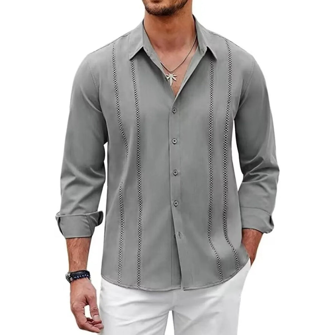 Herrenhemd in Slim Fit, bügelfrei – moderne, klare Linien