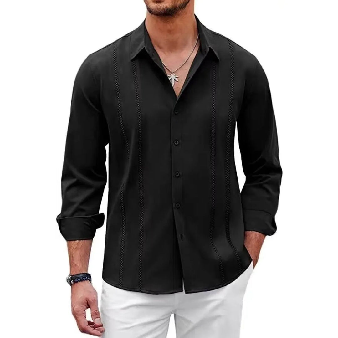 Herrenhemd in Slim Fit, bügelfrei – moderne, klare Linien