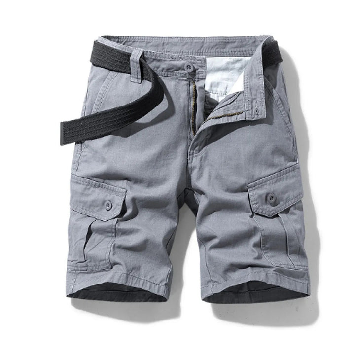 Pantaloncini Cargo Uomo in Cotone – Multi-Tasche Stile Workwear