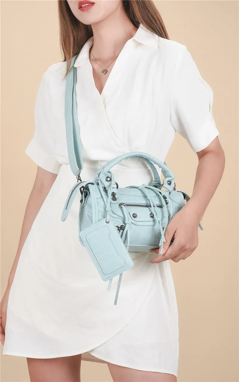 Sac à Main Femme Grande Capacité – Matière Gaufrée Texturée