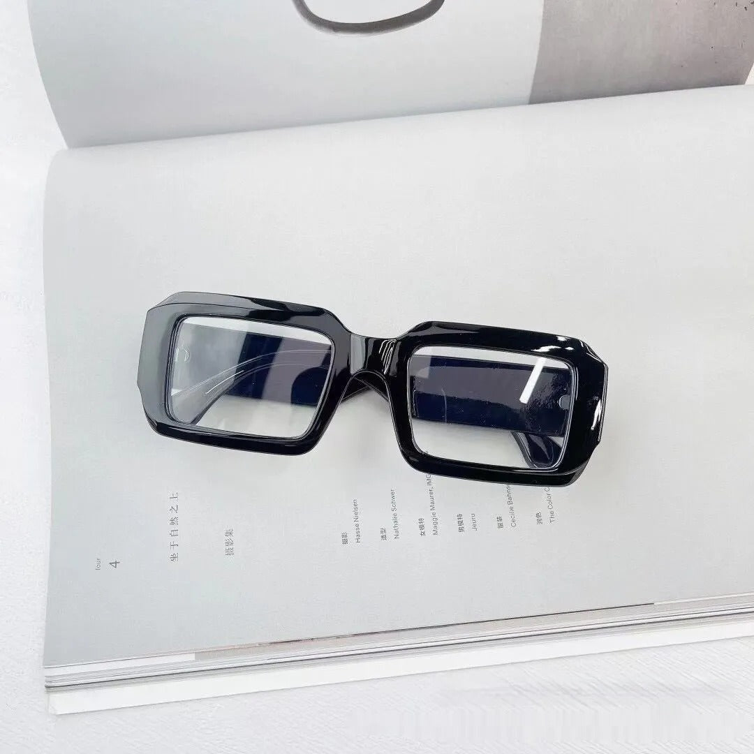 Damen-Sonnenbrille Oversize-Fassung – Quadratische Form & UV400-Schutz
