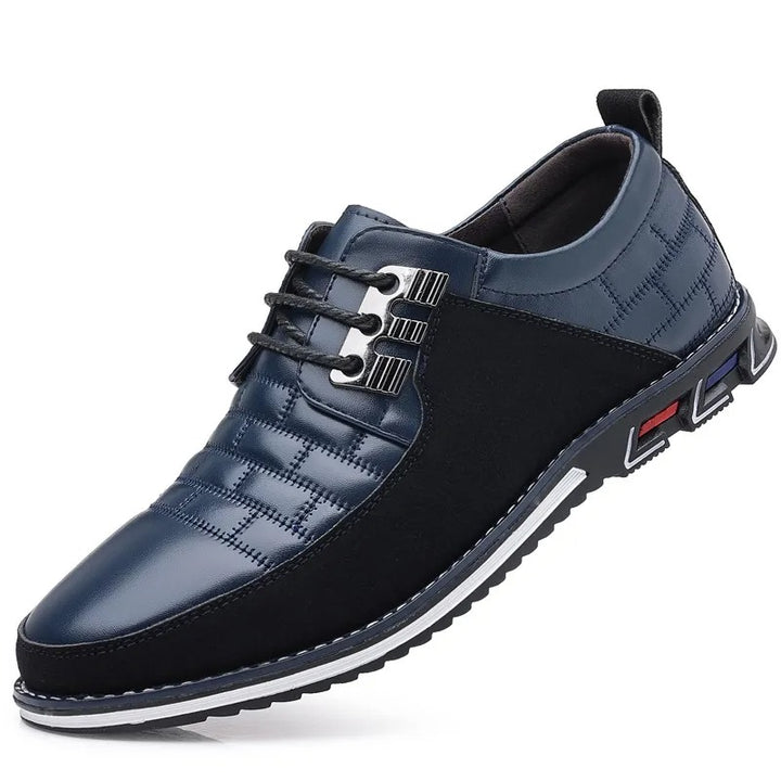 Chaussures Homme à Lacets – Tige Texturée et Panneaux Brossés