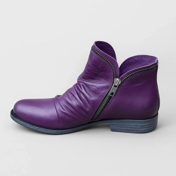 Stivali da donna con punta tonda – silhouette casual e comfort quotidiano