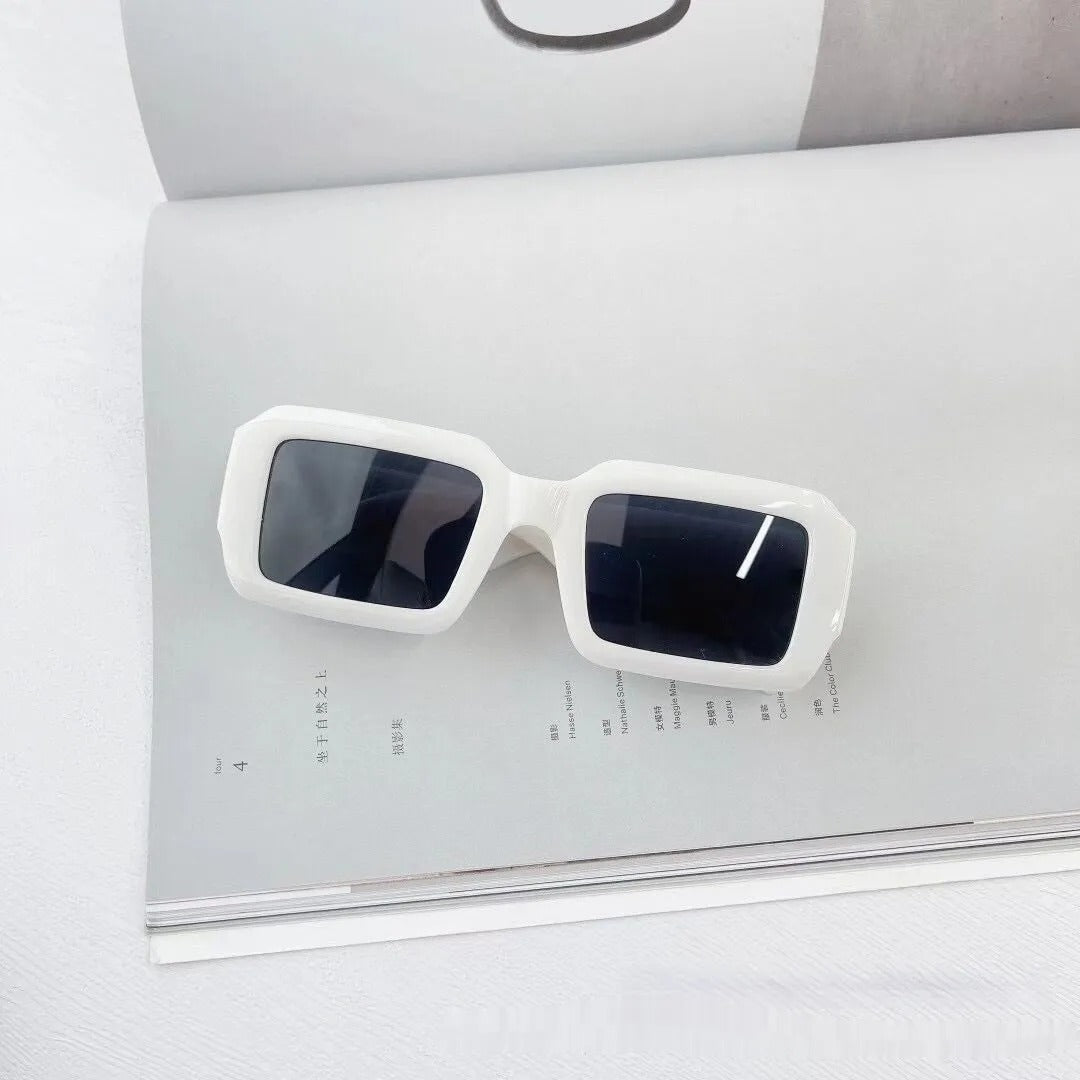 Damen-Sonnenbrille Oversize-Fassung – Quadratische Form & UV400-Schutz