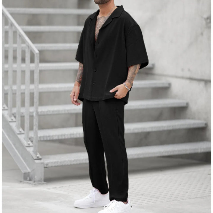 Herren Hemd-Hosen-Set – Lässiges Koordiniertes Outfit