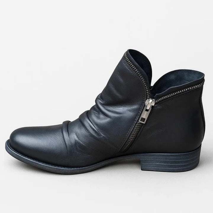 Stivali da donna con punta tonda – silhouette casual e comfort quotidiano