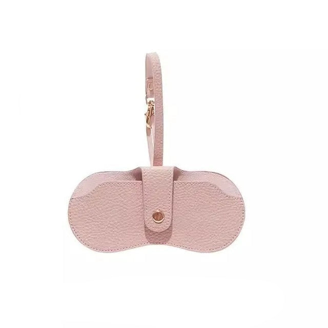 Borsa per Occhiali Donna in Pelle – Pochette da Polso Compatta