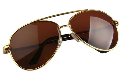 Herren Sonnenbrille Aviator – Metallgestell & Gläser aus Harz