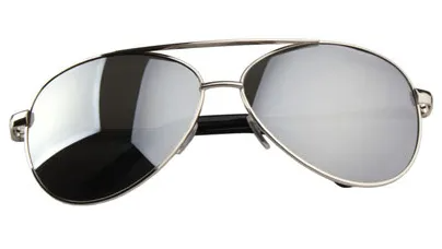Herren Sonnenbrille Aviator – Metallgestell & Gläser aus Harz