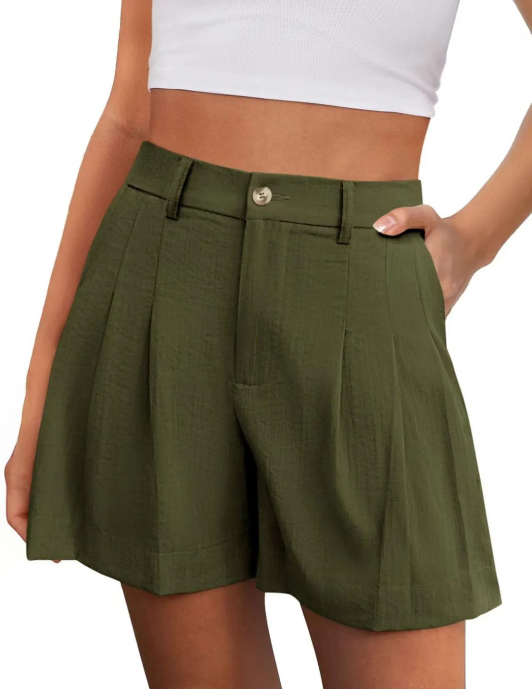 Short Femme Taille Haute Schnitt Anzug – Lässiger Schnitt & Elegante Silhouette