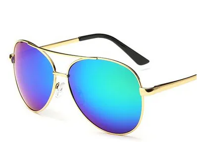 Herren Sonnenbrille Aviator – Metallgestell & Gläser aus Harz
