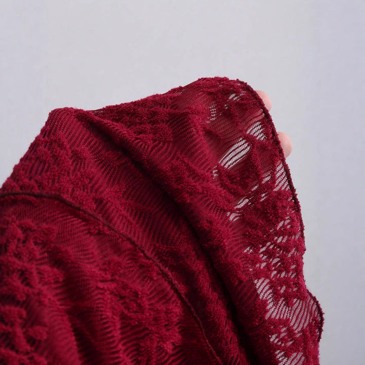 Robe Courte Femme en Dentelle Florale – Doublée et Ajustée