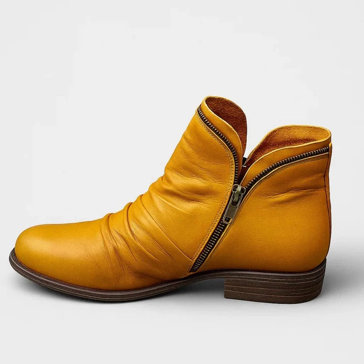 Stivali da donna con punta tonda – silhouette casual e comfort quotidiano