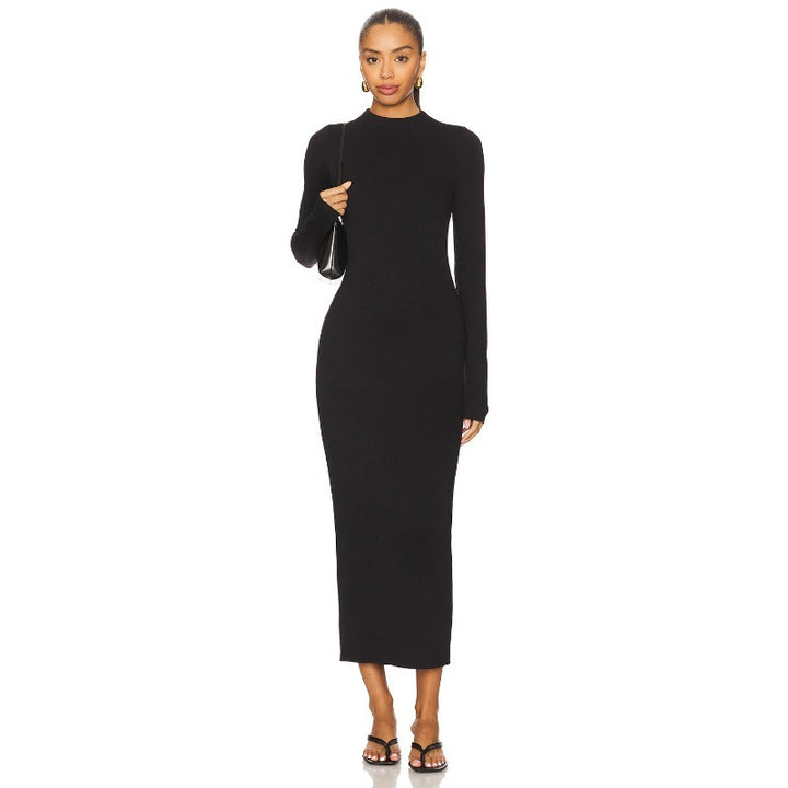 Vestito Donna Attillato Maniche Lunghe – Taglio Slim Casual