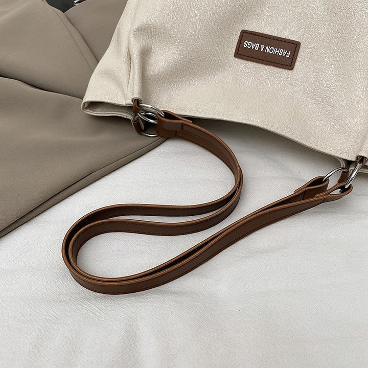 Women's Large Capacity Tote Bag – Elegant Everyday Shoulder Strap