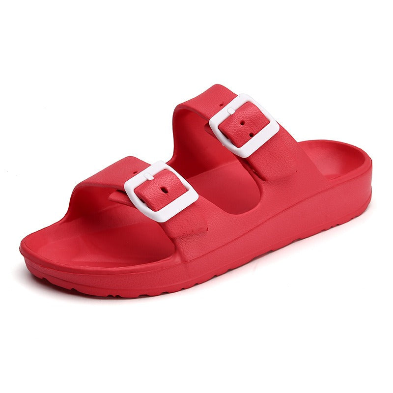 Unisex strandklipklapper – lette med åben tå