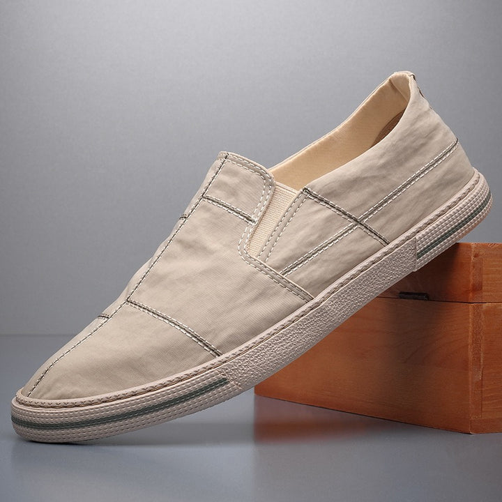 Lave Herresneakers i Lærred – Let Casual Stil