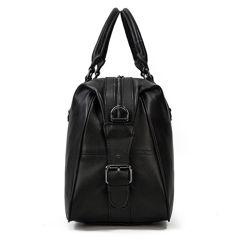 Borsa da viaggio uomo in vera pelle – Duffle strutturato