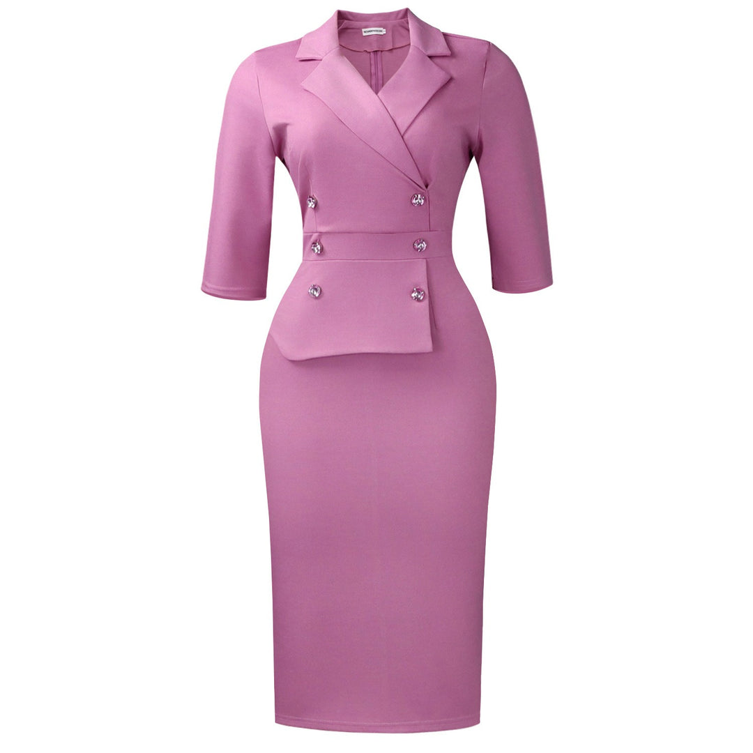 Figurbetontes Kleid für Damen in großen Größen – elegante Schneider-Silhouette