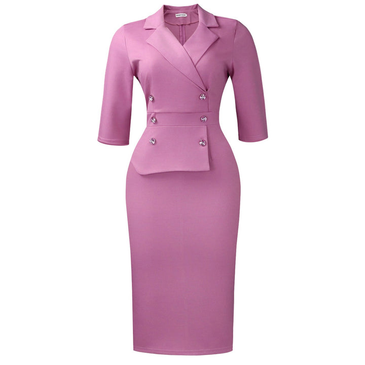 Figurbetontes Kleid für Damen in großen Größen – elegante Schneider-Silhouette
