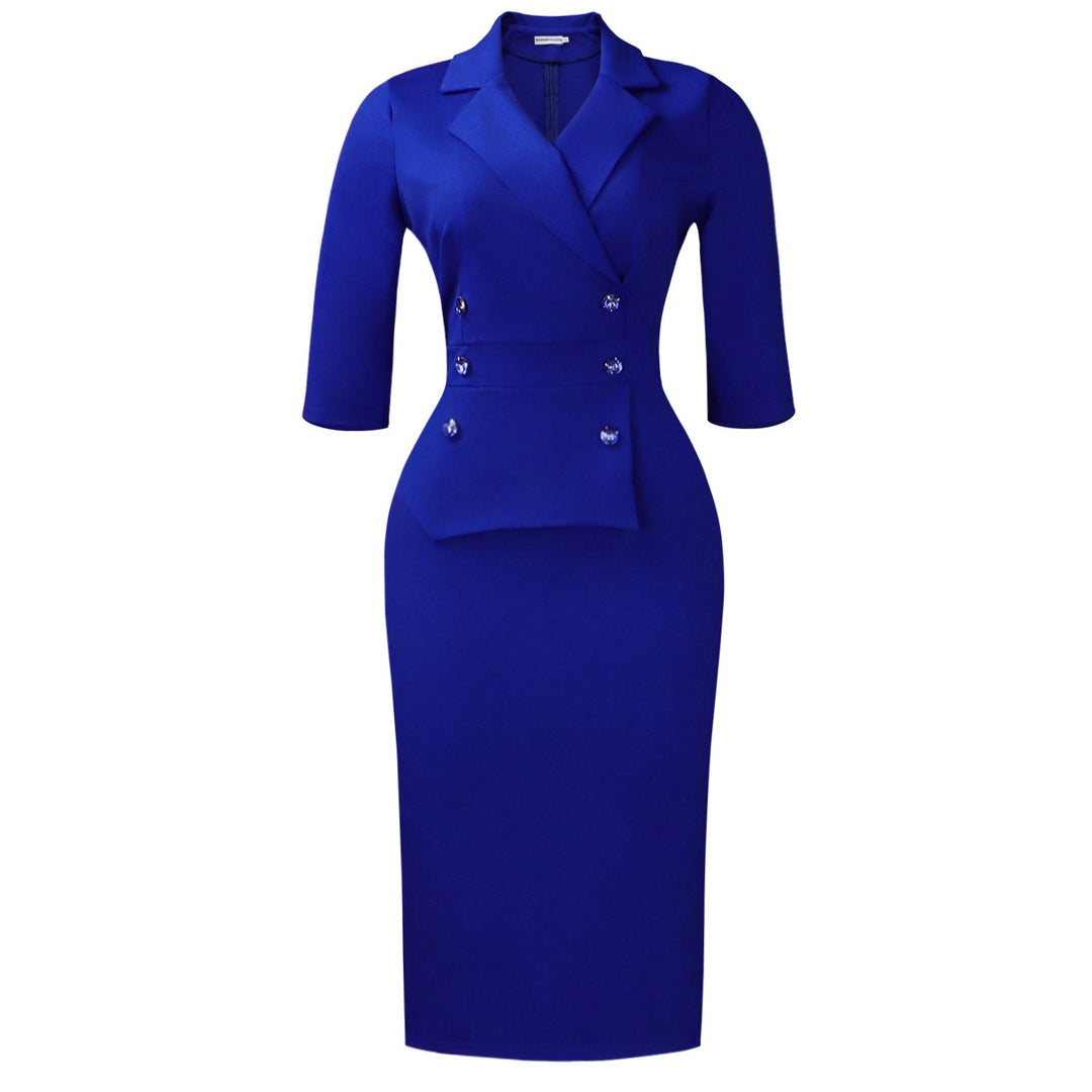 Figurbetontes Kleid für Damen in großen Größen – elegante Schneider-Silhouette
