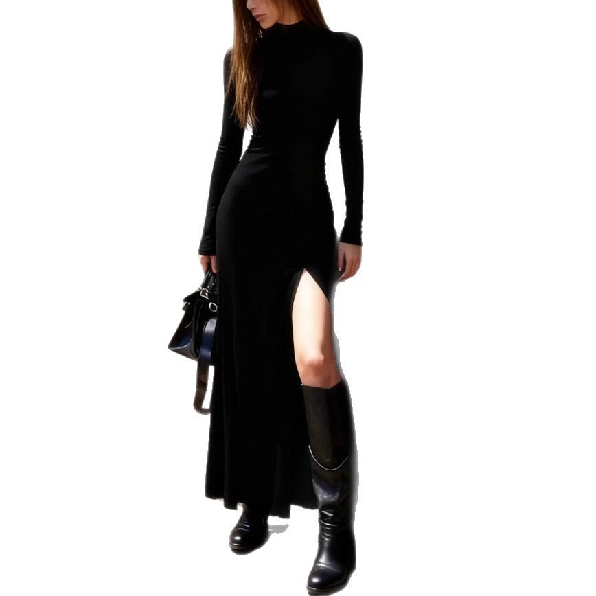 Vestito Donna Attillato Maniche Lunghe – Taglio Slim Casual