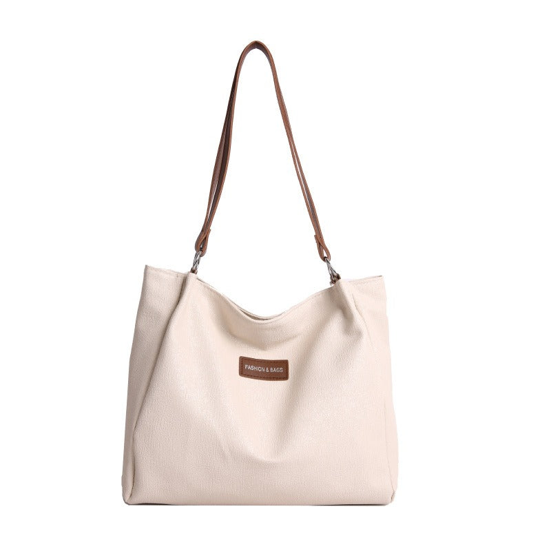 Women's Large Capacity Tote Bag – Elegant Everyday Shoulder Strap