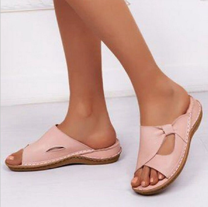 Sandali Donna Punta Aperta – Tacco Zeppa Piatto Confortevole