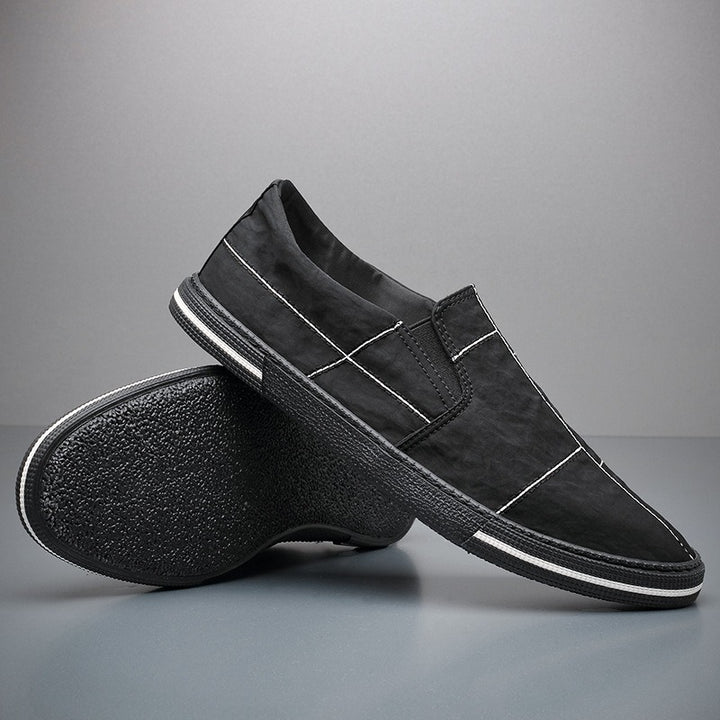 Lave Herresneakers i Lærred – Let Casual Stil
