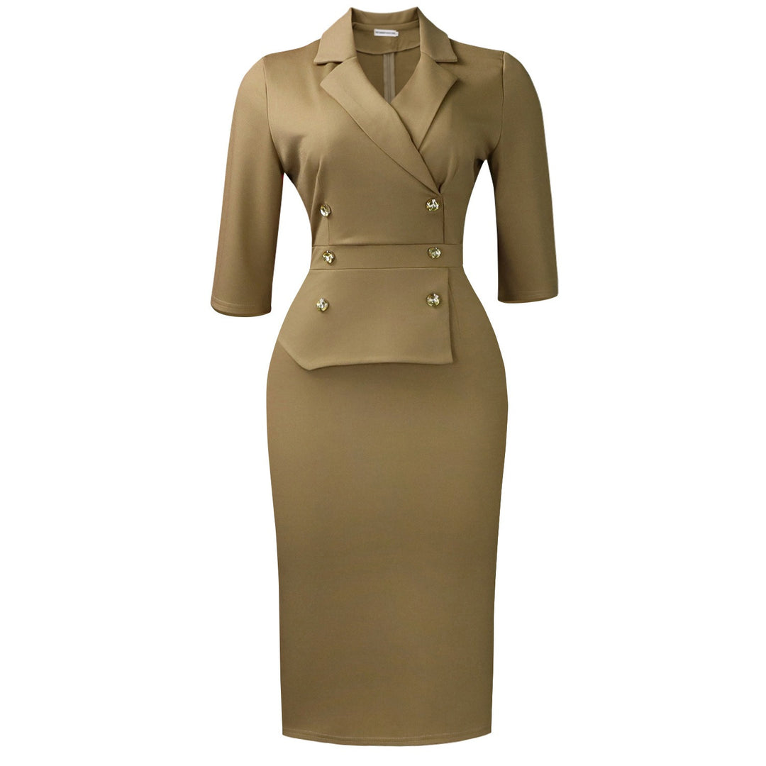 Figurbetontes Kleid für Damen in großen Größen – elegante Schneider-Silhouette