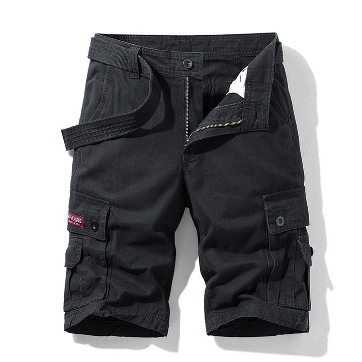 Pantaloncini Cargo Uomo in Cotone – Multi-Tasche Stile Workwear