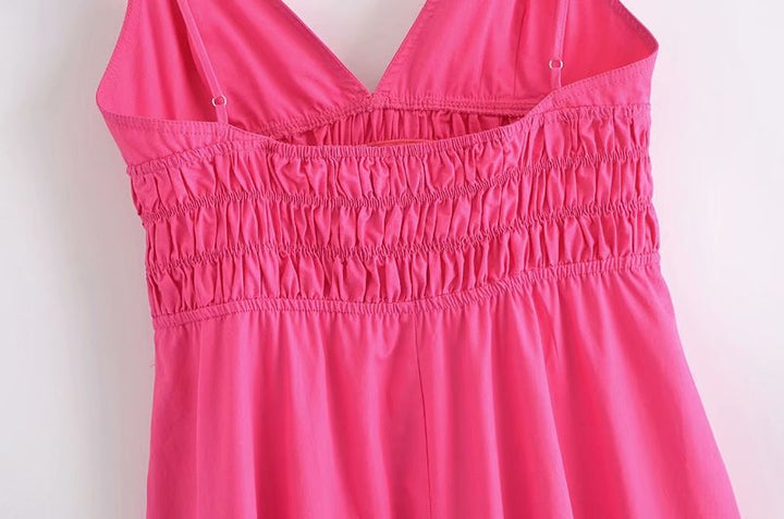 Robe Femme Midi en Coton – Coupe Ample et Décontractée