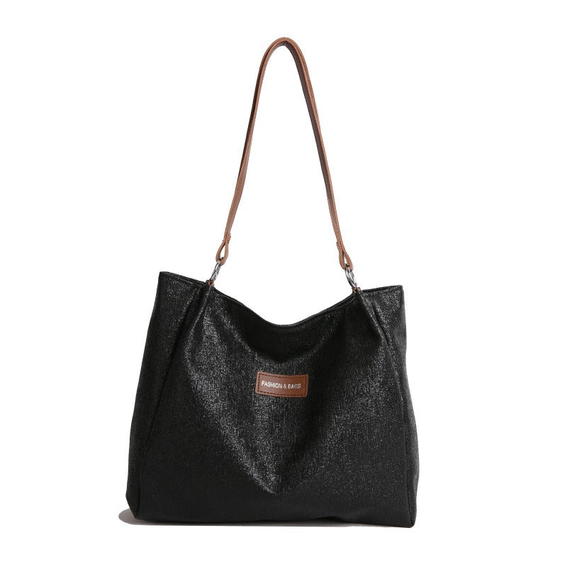 Women's Large Capacity Tote Bag – Elegant Everyday Shoulder Strap