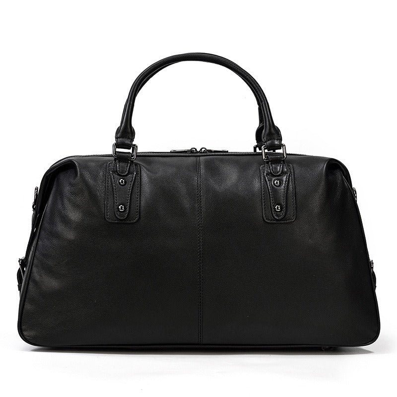 Borsa da viaggio uomo in vera pelle – Duffle strutturato