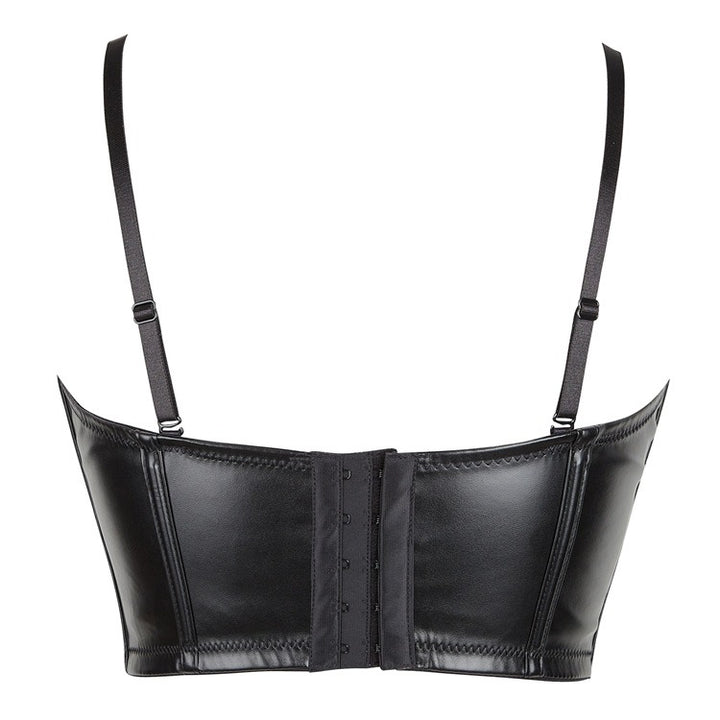 Damen-Corsage-Bustier – Herzförmiger Ausschnitt und seitliche Schnürungen