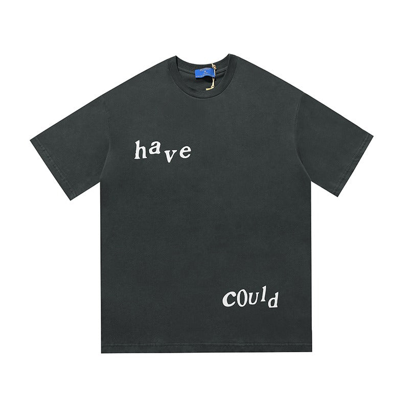 Heren-T-shirt van katoen – Grafisch motief en casual pasvorm