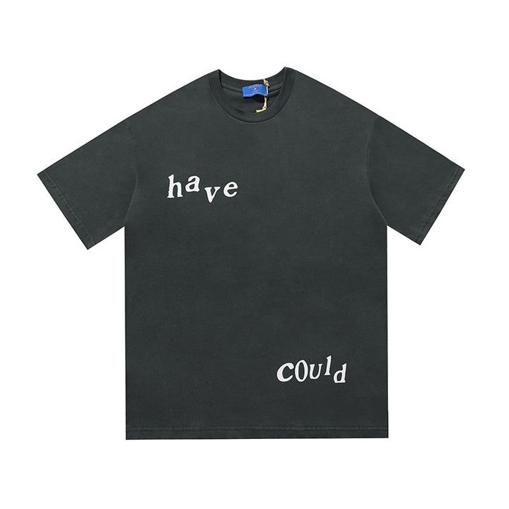 Heren-T-shirt van katoen – Grafisch motief en casual pasvorm