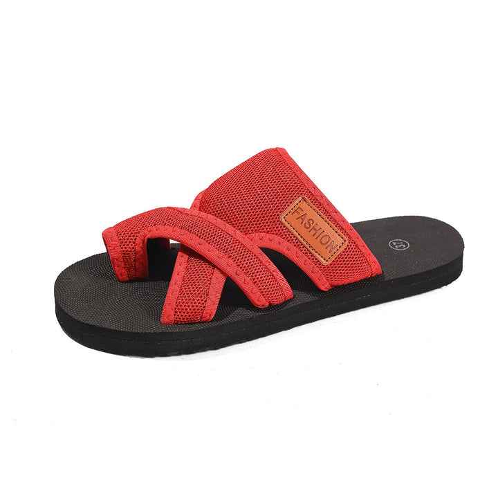 Women's Open Toe Sandals in Breathable Mesh – Lightweight Slip-On