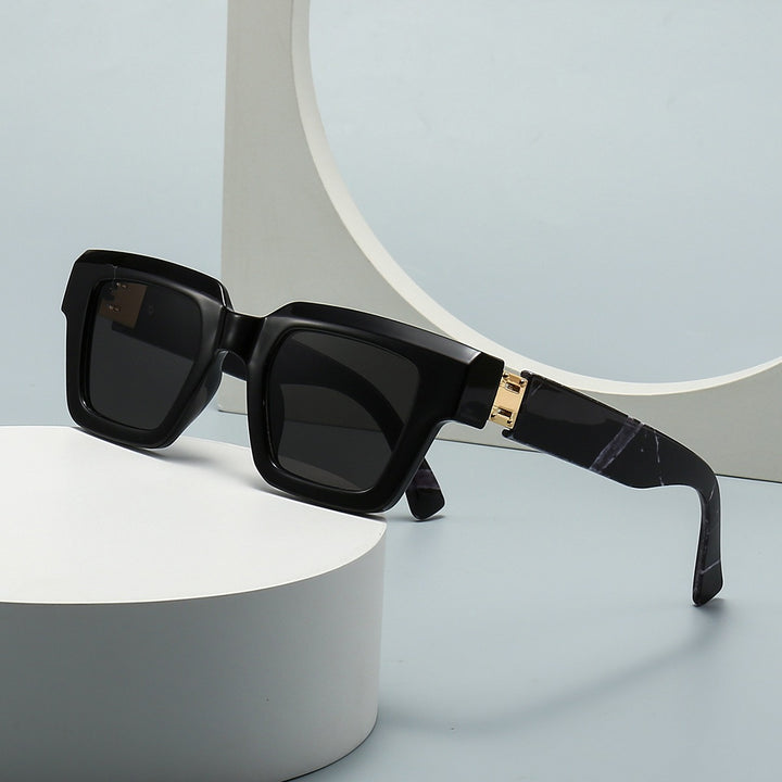 Damen Sonnenbrille mit quadratischem Gestell – UV400 Schutz