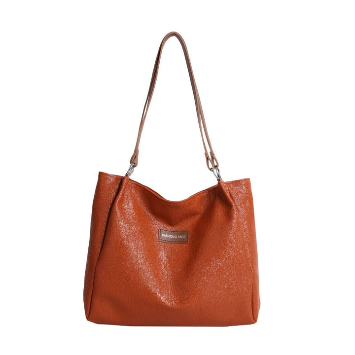 Women's Large Capacity Tote Bag – Elegant Everyday Shoulder Strap