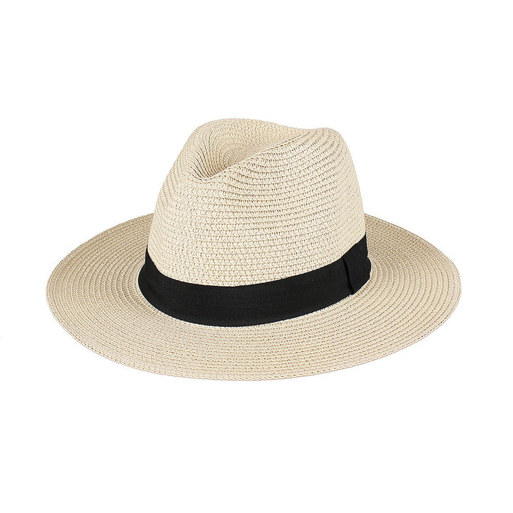 Unisex Sonnenhut mit breiter Krempe – leichter Strohhut Panama