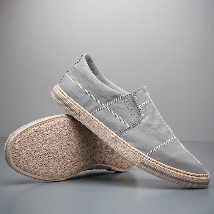 Lave Herresneakers i Lærred – Let Casual Stil